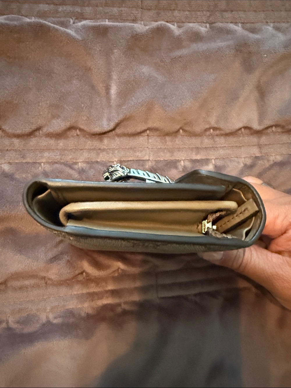 Authentic Gucci Dionysus GG monogrammed small fold wallet. - Picture 10 of 16